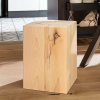 Hocker Holzblock Buche 30x45x30cm – Bild 2