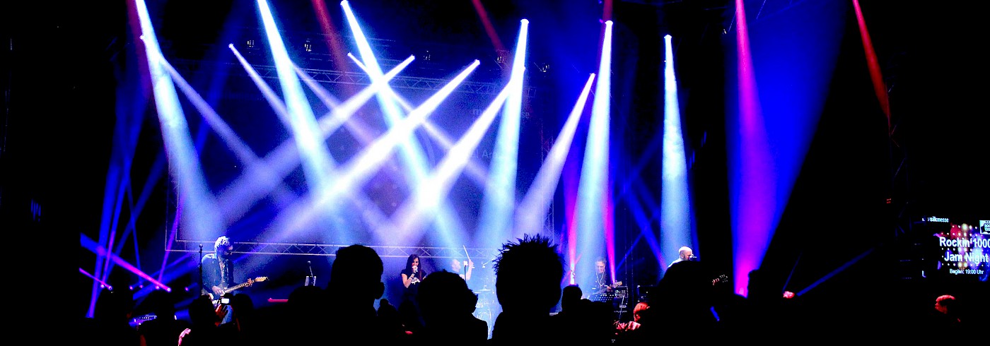 Messe Frankfurt - Liveevent mit Moving Lights und Lichtshow
