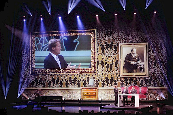 Jubiläumsgala Baden-Baden - Visualisierung der Firmengeschichte